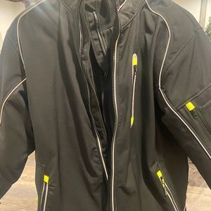 NWT Refrigiwear Jacket and Bib Overalls in black. Brand new never worn